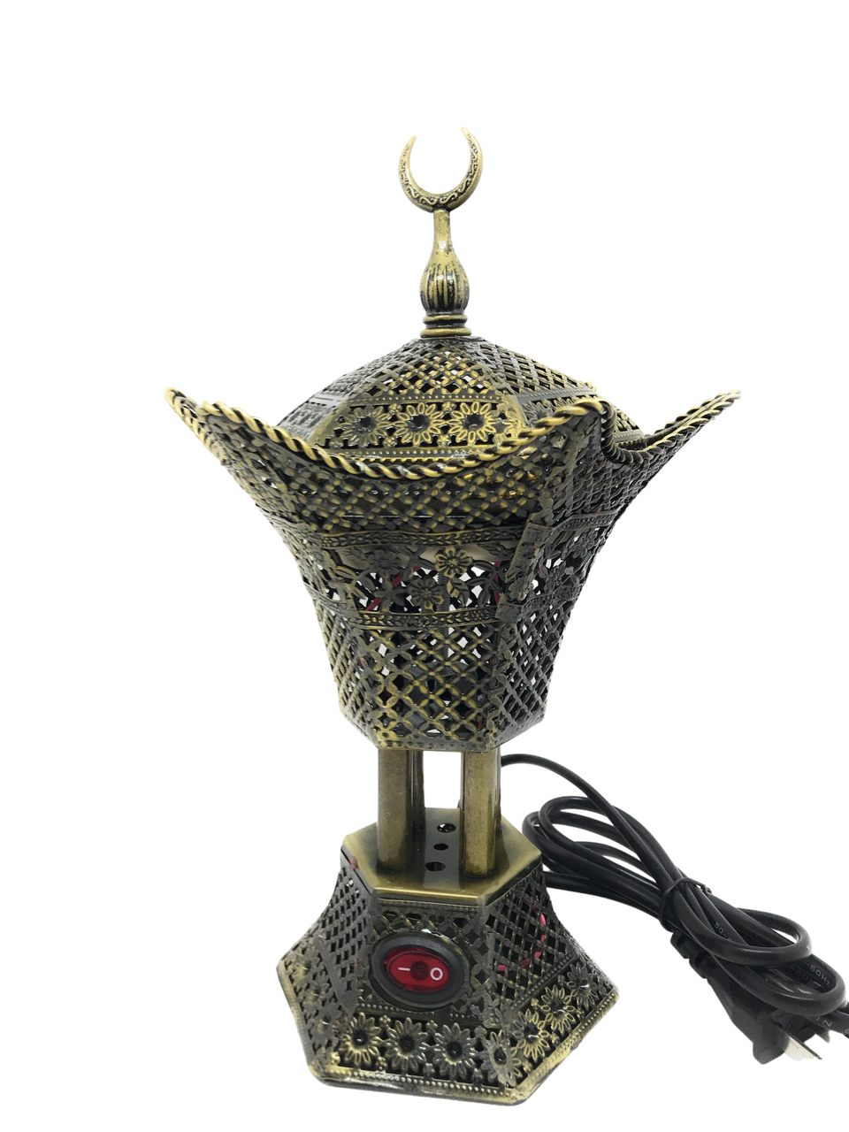 110v Electric Incense Burner - Arabic Minar Tower
