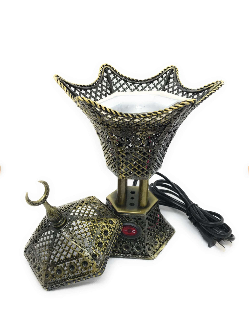 110v Electric Incense Burner - Arabic Minar Tower