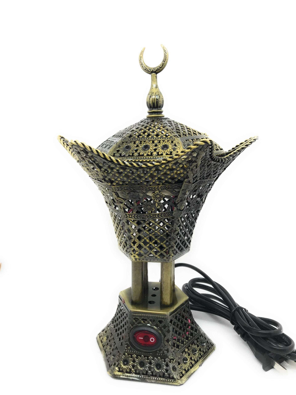 110v Electric Incense Burner - Arabic Minar Tower