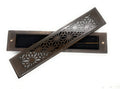 Wooden Incense Stick Burner - Antique Bronze (Ethnic Design)