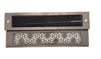 Wooden Incense Stick Burner - Antique Bronze (Ethnic Design)