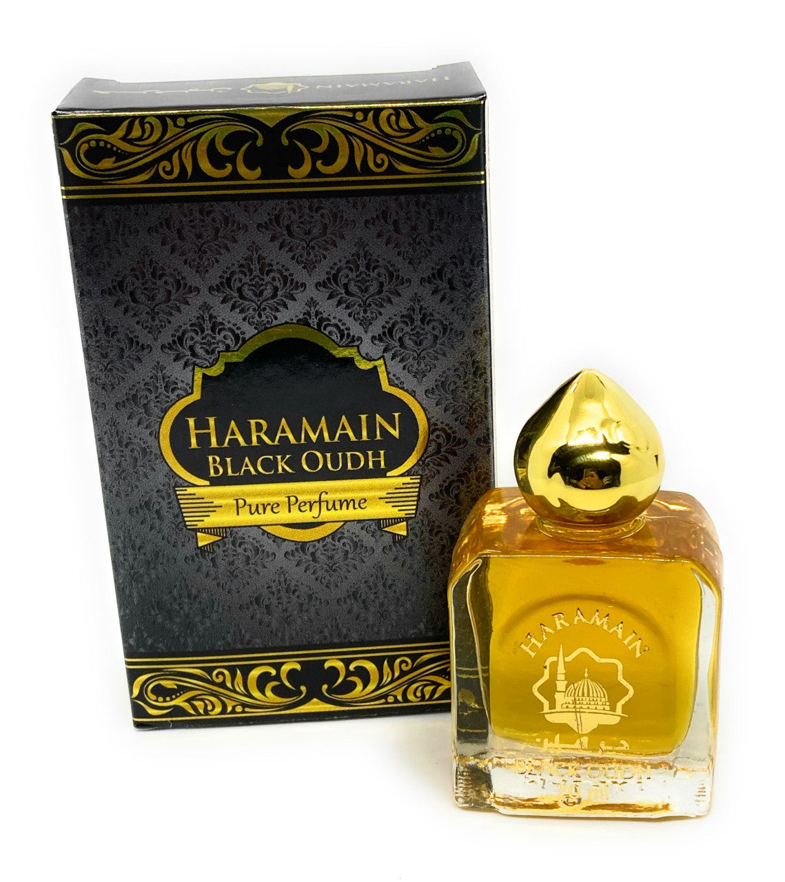 Haramain Black Oudh - 20 ml Roll on