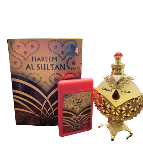 Hareem al Sultan Gold (35 ml) + Pocket Spray (20 ml) - Khadlaj