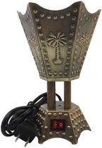 Hexagon Electric Incense Burner - Small Palm