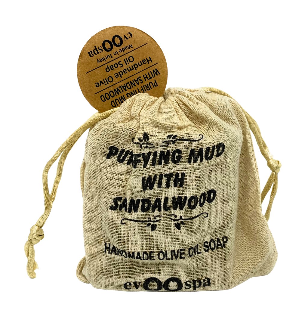 Purifying Mud with Sandalwood - Olive Oil Soap