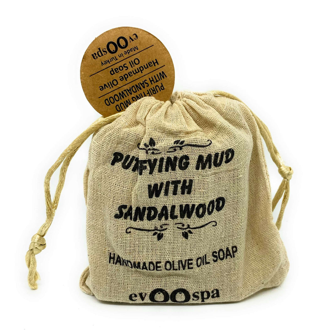 Purifying Mud with Sandalwood - Olive Oil Soap