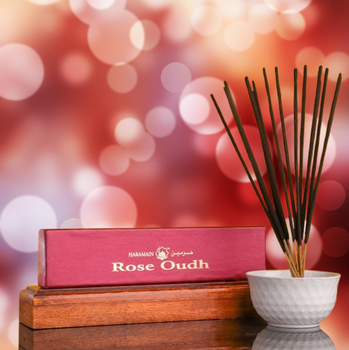 Haramain ROSE OUDH - Agarwood Incense Stick
