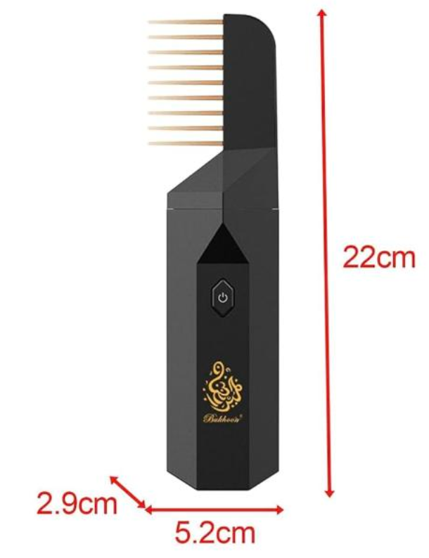 2-in-1 Incense Burner & Hair Perfumer Comb