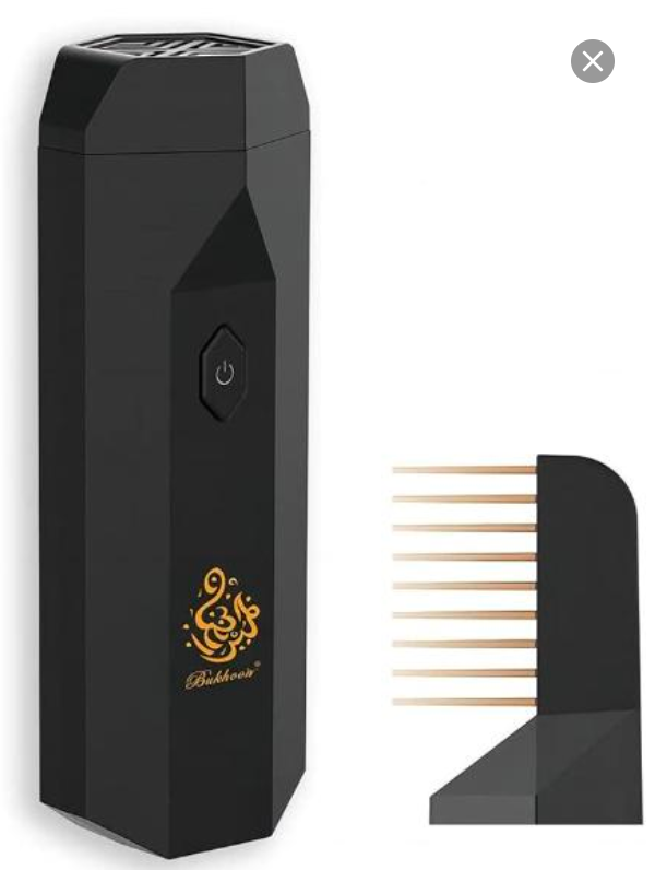 2-in-1 Incense Burner & Hair Perfumer Comb