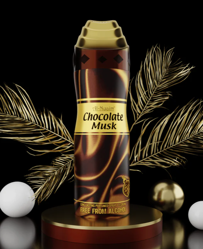 Chocolate Musk Perfumed Body Spray