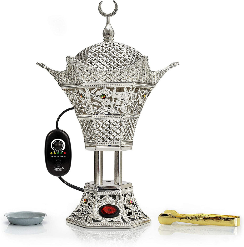Hilal Electric Incense Burner with Temperature regulator and Timer