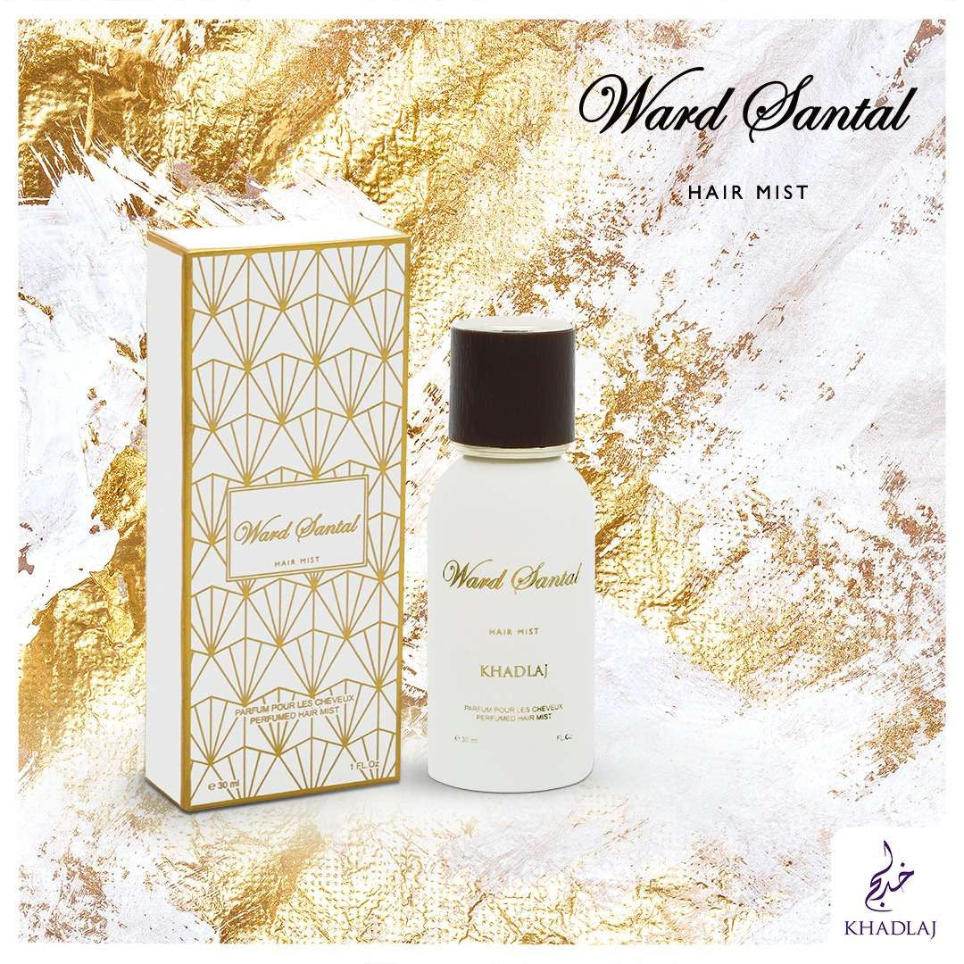Ward Santal - Hair Mist - Rose and Sandalwood  - by Khadlaj Perfumes